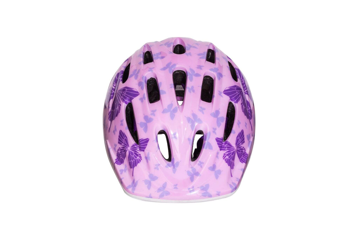 bike helmet purple flowers toddler Wanderer - Toddler Bike Helmet