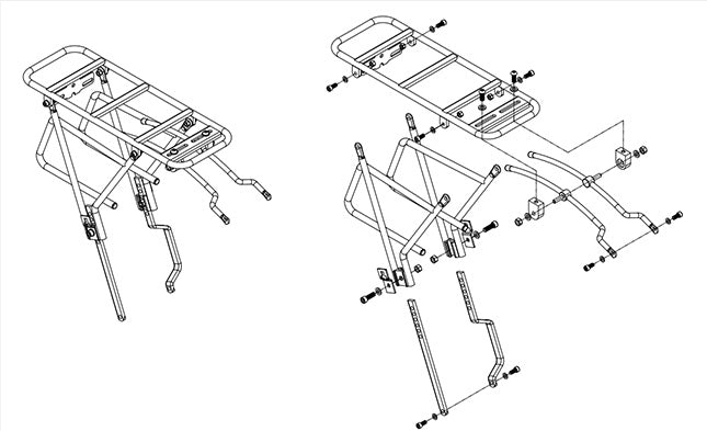 Raleigh Rear Rack Installation