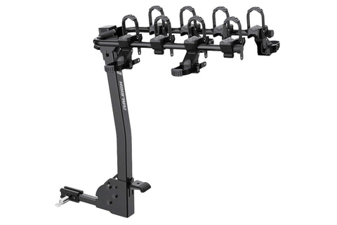 Raleigh 4 Dual Arm Hitch Mounted Hanging Bike Carrier, 4-Bikes