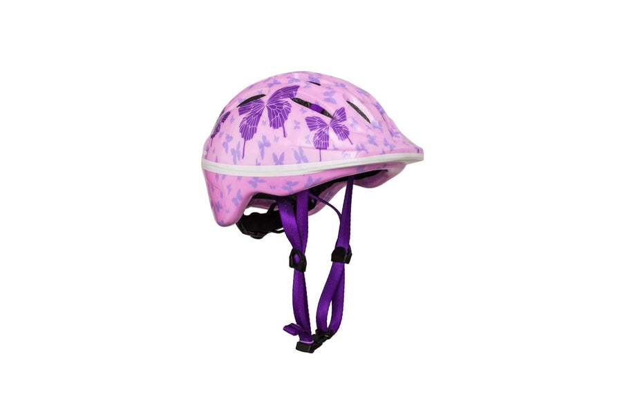 Casque de vélo Raleigh Swerve, enfant, violet/rose