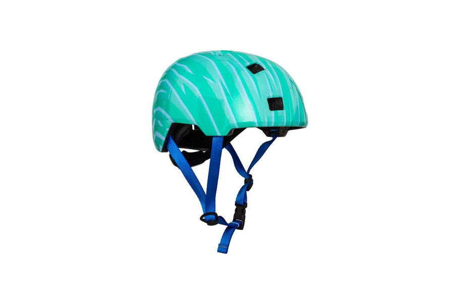 Scout - Child Multisport Helmet - Green Waves