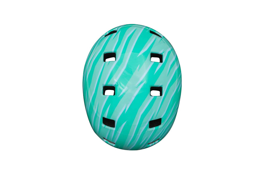 Scout - Child Multisport Helmet - Green Waves